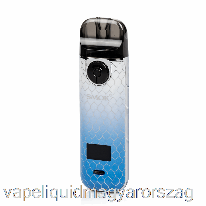 Smok Novo 4 25w Pod Kit Kék Szürke Kobra Vape E Cigi